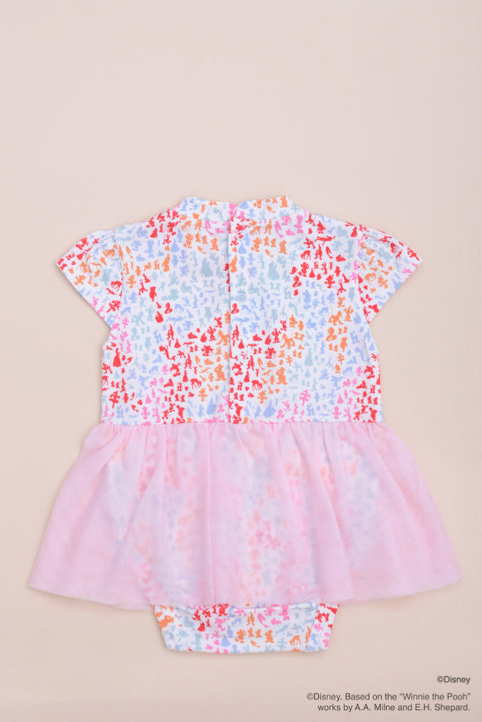 Disney100 Mandarin-collared Tulle Onesie - Rainbow Confetti | Disney x elly Chinese New Year 2023 | The Elly Store Singapore