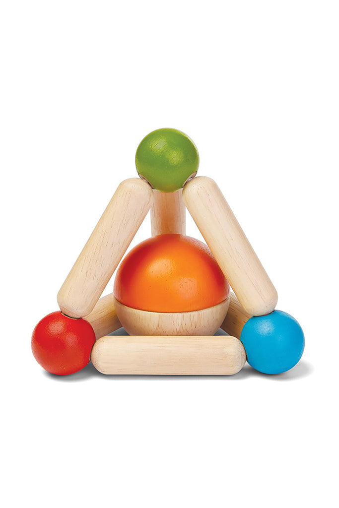 Plan Toys - Clutching Toy Triangle (Different angle)