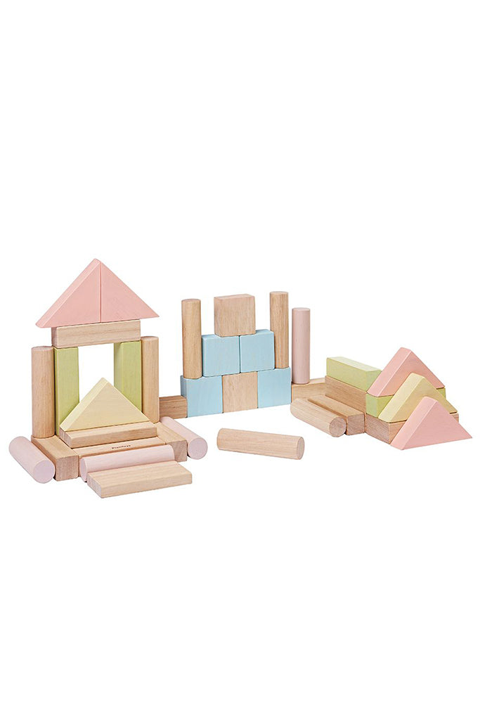 Plan Toys Pastel 40 Unit Blocks 