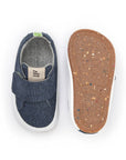 Tip Toey Joey Friendly Green Sneakers - Blue Eco Canvas