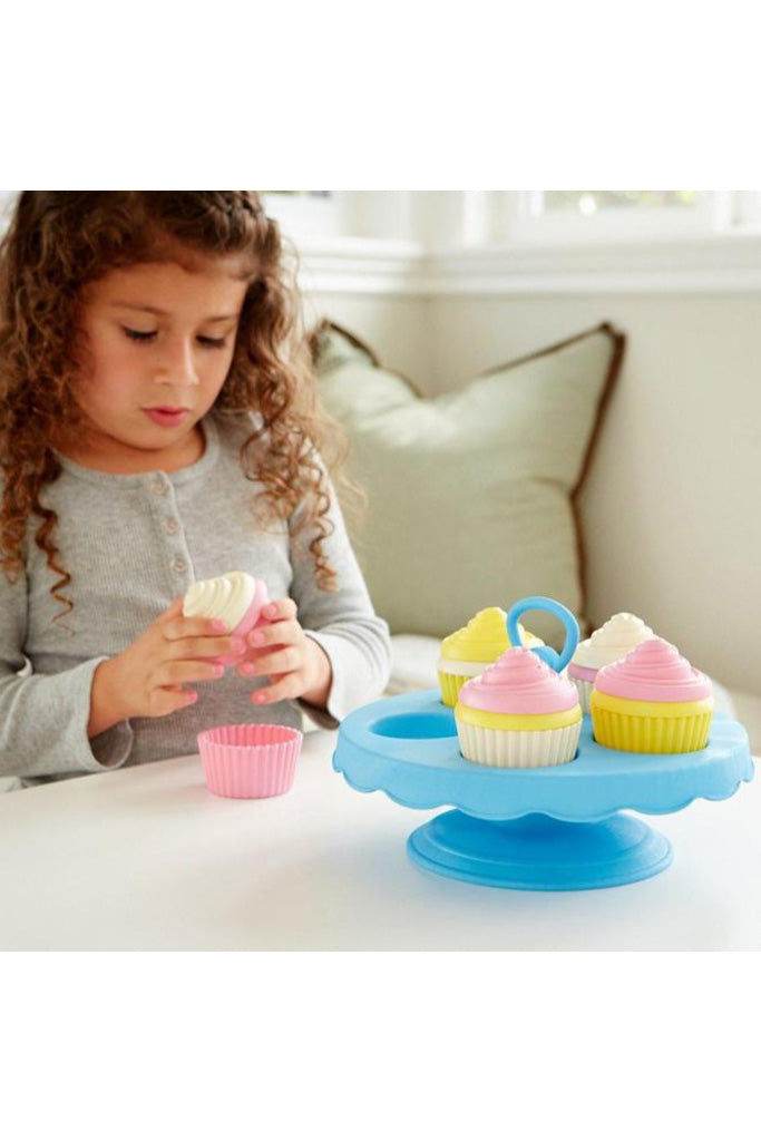 Green Toys Cupcakes Set | Made with 100% recycled materials