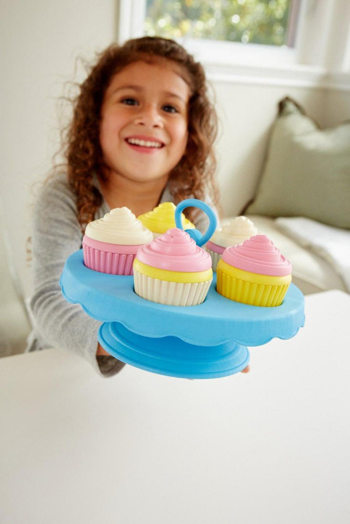 Green Toys Cupcakes Set | Made with 100% recycled materials The Elly Store