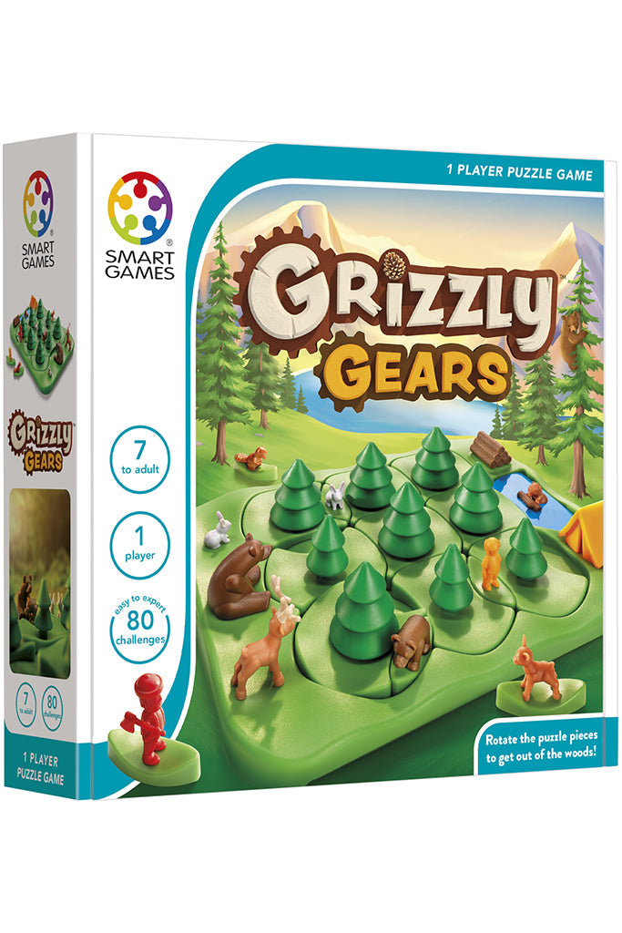 Grizzly Gears IQ game by Smart Games