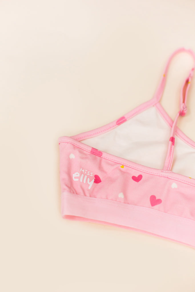 Strawberry Marshmallow - Bralette | Tween Innerwear | The Elly Store Singapore