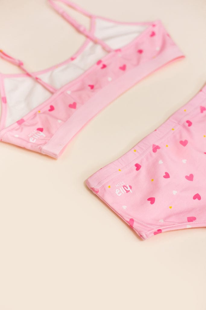 Strawberry Marshmallow Set | Tween Innerwear | The Elly Store Singapore