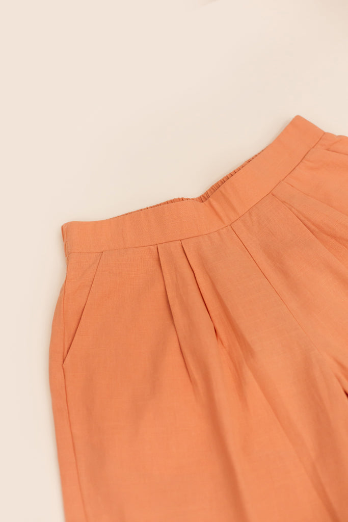 Penelope Pants - Salmon | Tween Bottoms for Girls | The Elly Store Singapore The Elly Store