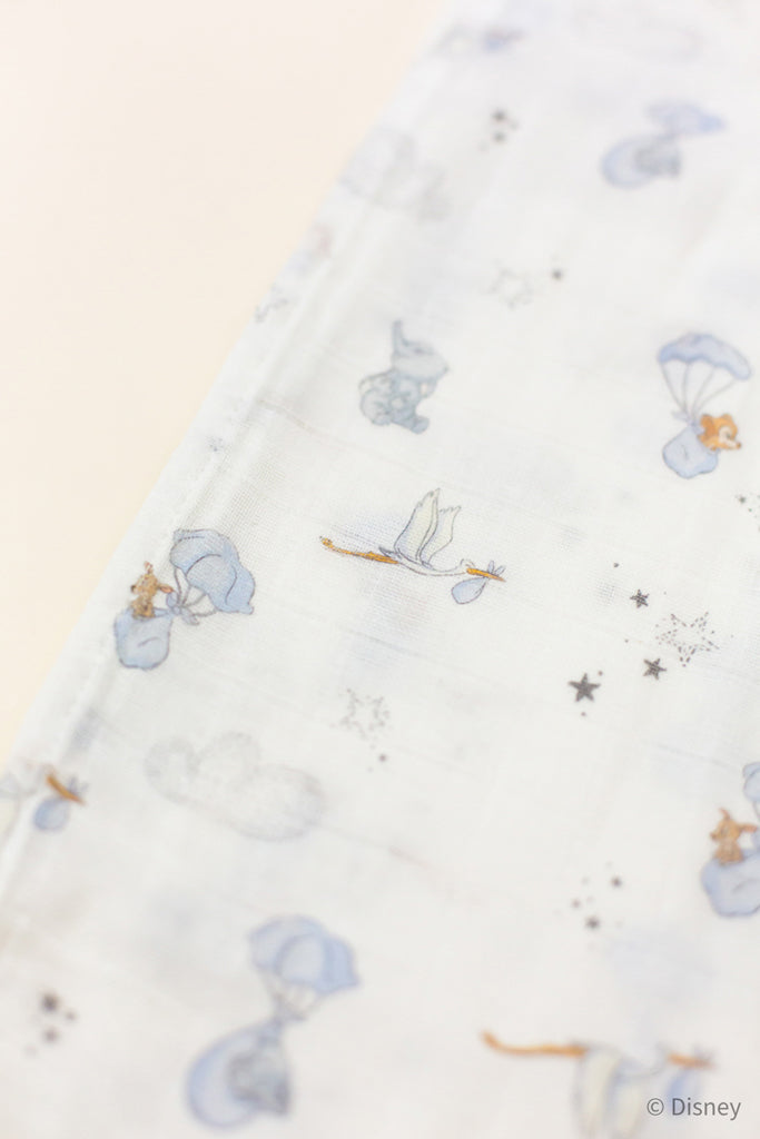 Disney x elly Organic Cotton Swaddle - Baby Dumbo | Ideal for Newborn Baby Gifts | The Elly Store Singapore