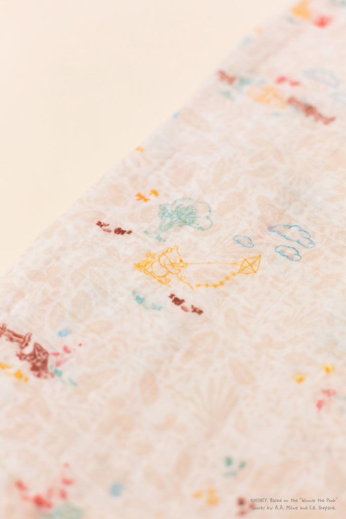 Disney x elly Organic Cotton Swaddle - Classic Pooh Set | Ideal for Newborn Baby Gifts | The Elly Store Singapore