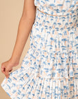 Izzy Skirt - Blue Safari