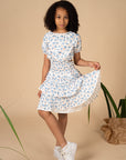 Izzy Skirt - Blue Safari