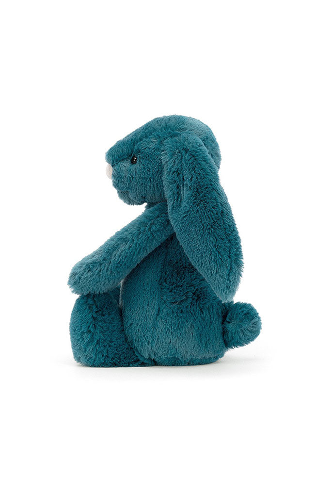 Jellycat Bashful Mineral Blue Bunny Side