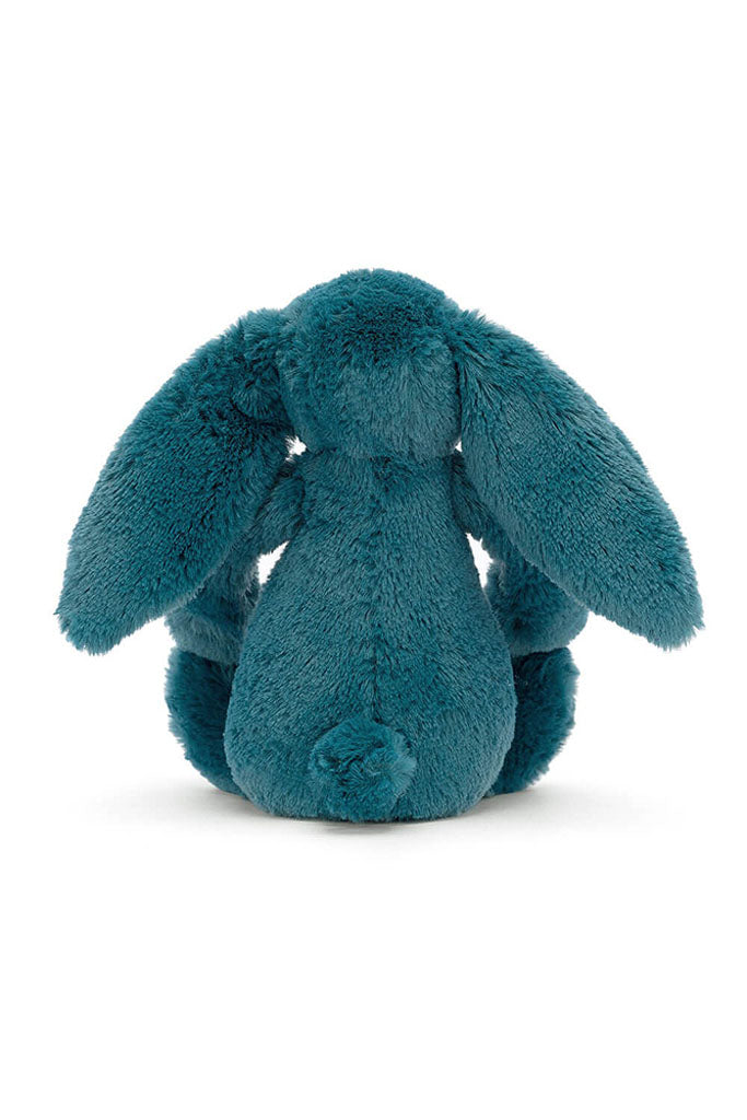 Jellycat Bashful Mineral Blue Bunny Back