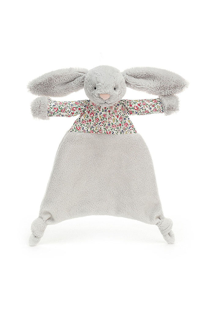 Jellycat Blossom Silver Bunny Comforter | The Elly Store