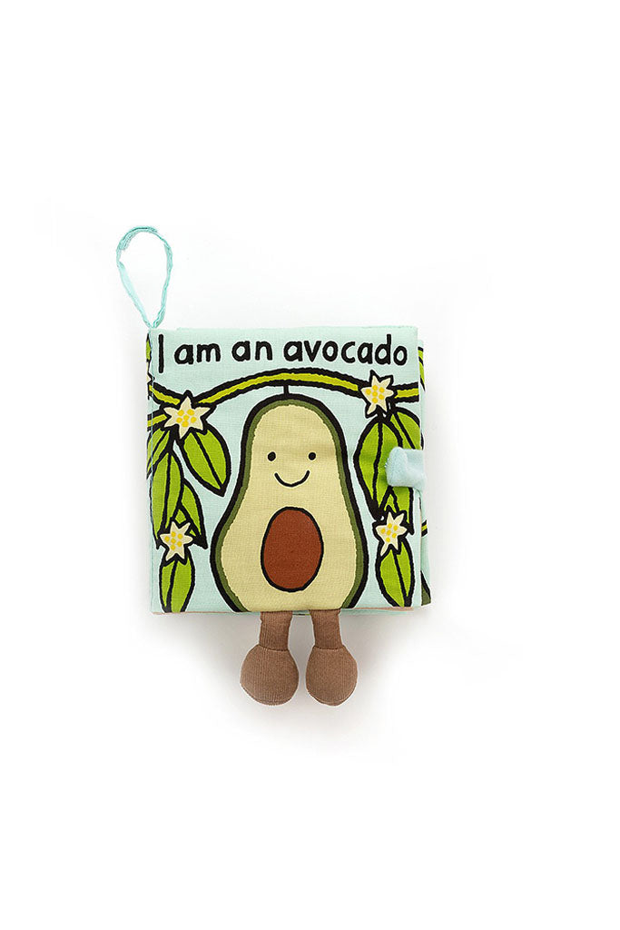 Jellycat I am an Avocado Soft Book | The Elly Store