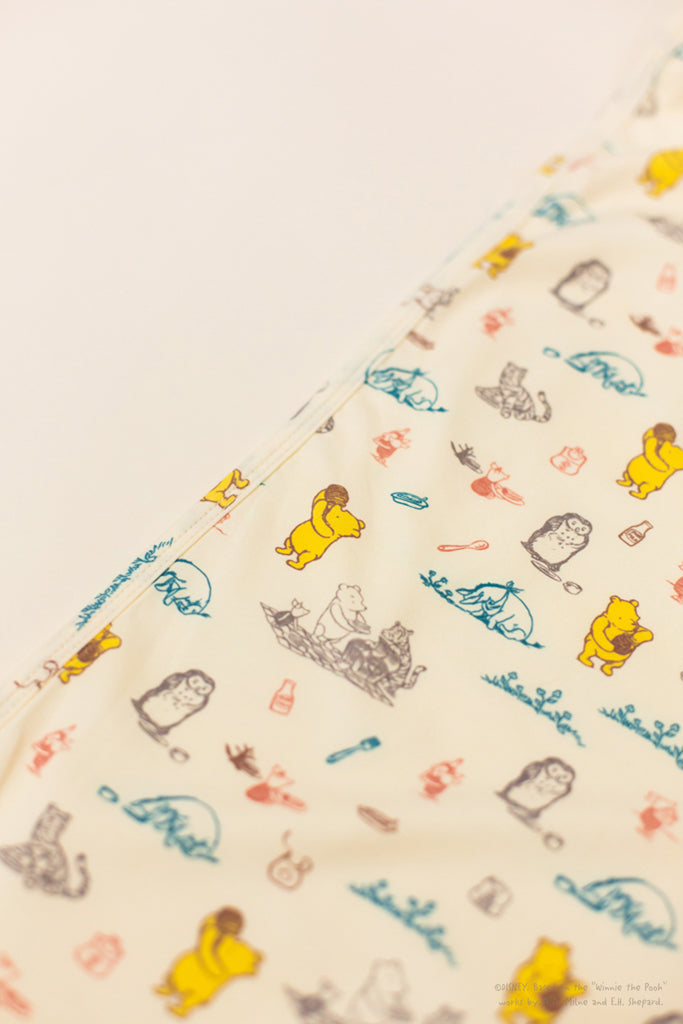 Jersey Blanket - Picnic with Pooh | Ideal for Newborn Baby Gifts | The Elly Store Singapore The Elly Store