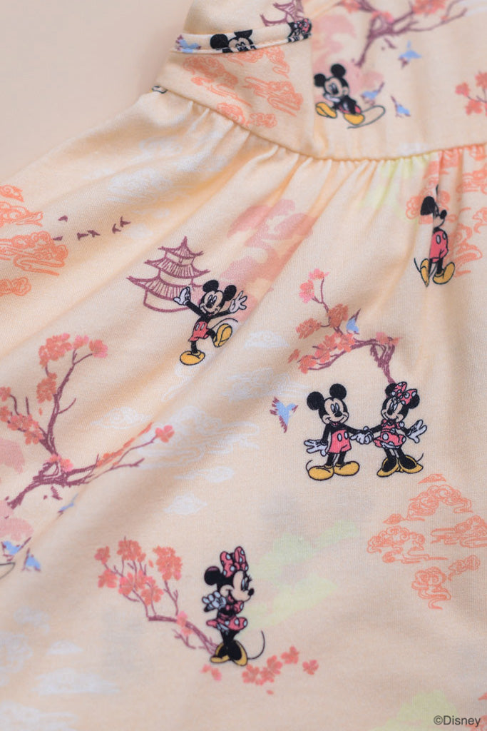 Jersey Flare Cheongsam - Pagoda Mickey | Disney x elly Chinese New Year 2023 | The Elly Store Singapore