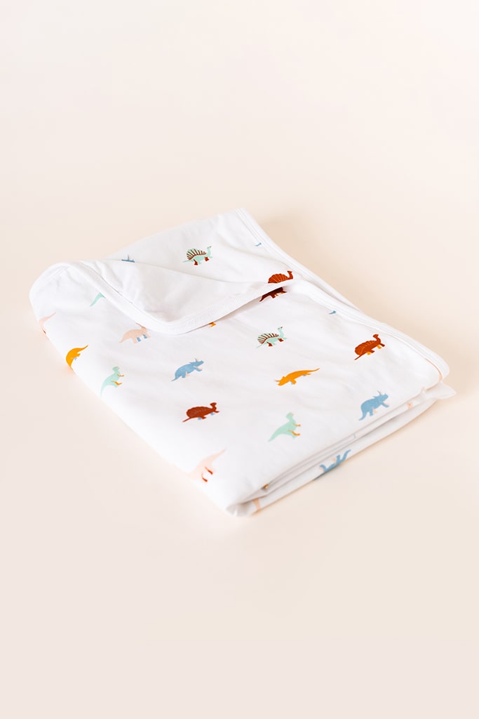 Jersey Blanket - Dino | Ideal for Newborn Baby Gifts | The Elly Store Singapore