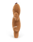 JollyGingerbreadRuby2 plush toy side view