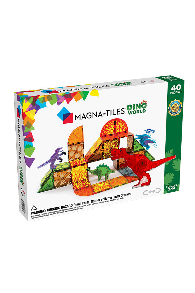 Magna-Tiles Dino World 40-Piece Set