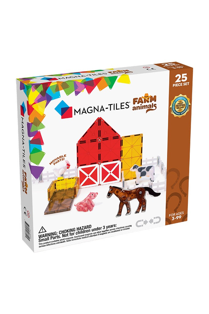 Magna-Tiles Farm Animals 25-Piece Set