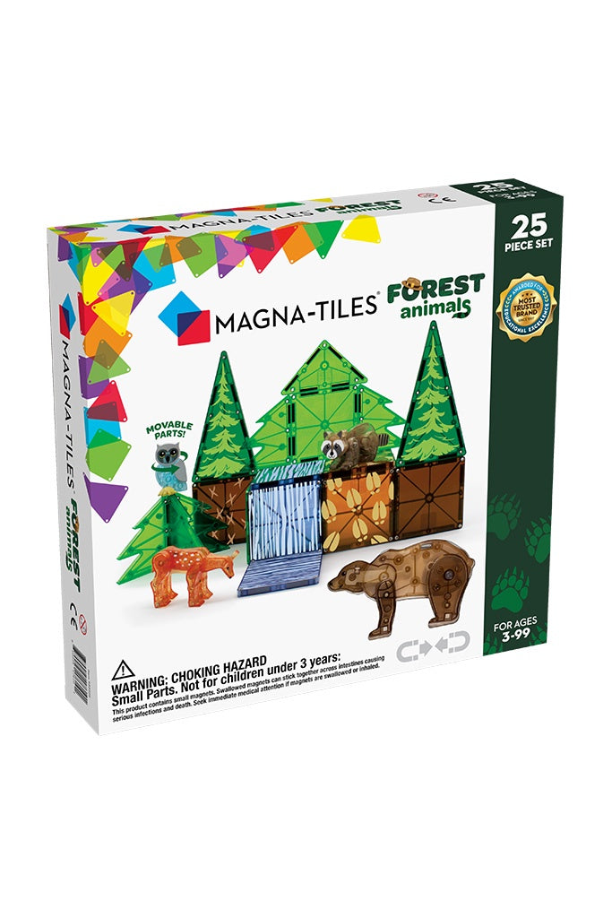 Magna-Tiles Forest Animals 25-Piece Set