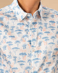 Men's Shirt - Blue Safari