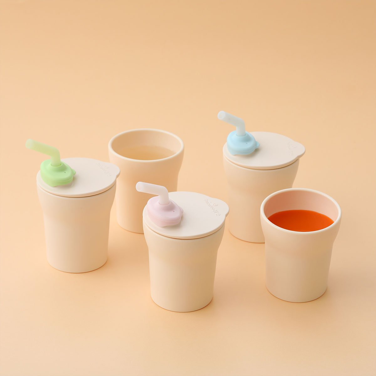 Miniware 1-2-3 Sip! Cup (Vanilla and Cotton Candy) | The Elly Store