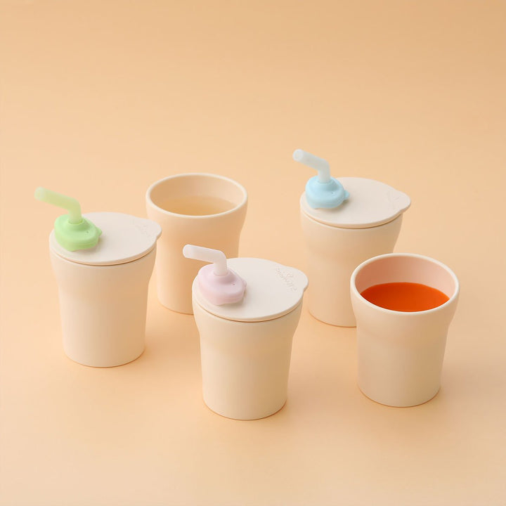 Miniware 1-2-3 Sip! Cup (Vanilla and Cotton Candy) | The Elly Store
