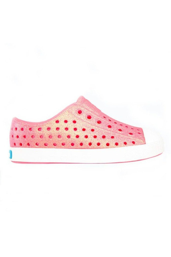 Native Kids Shoes - Jefferson Floyd Bling / Shell White | The Elly Store