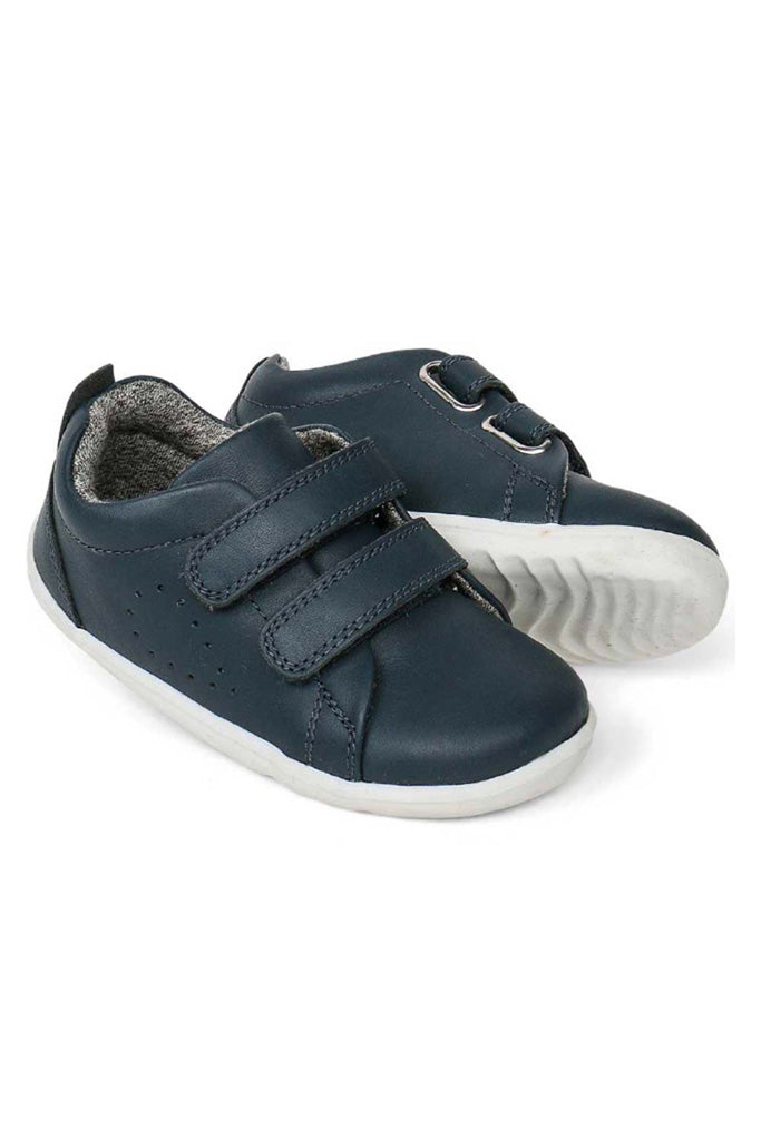 Navy Grasscourt Shoes Step Up | Bobux Kids Shoes | The Elly Store