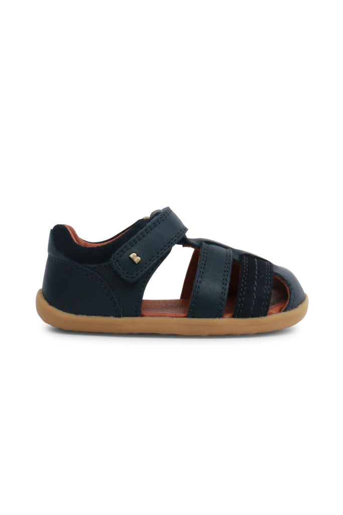 Bobux Navy Roam Sandals Step Up | The Elly Store