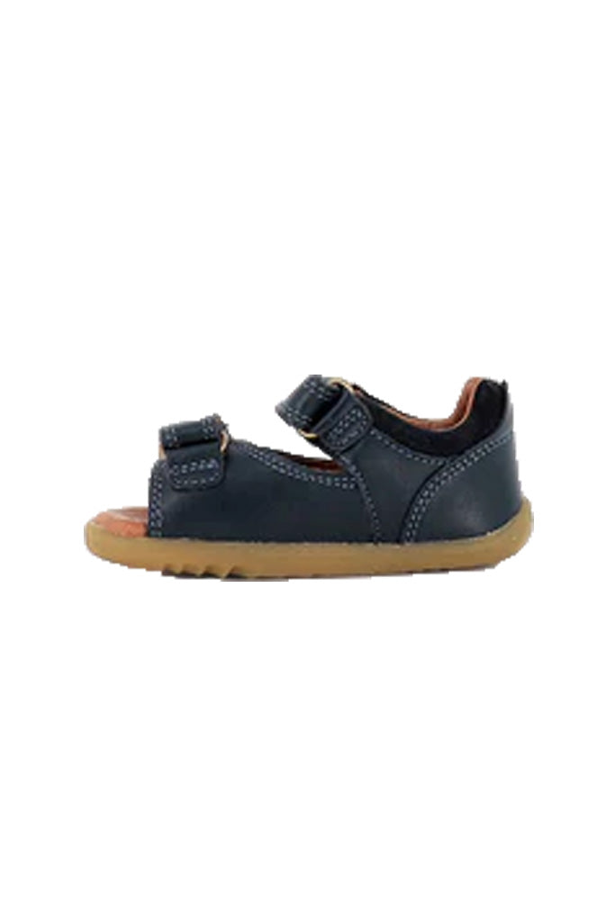 Bobux Navy Driftwood Sandals Step Up | The Elly Store