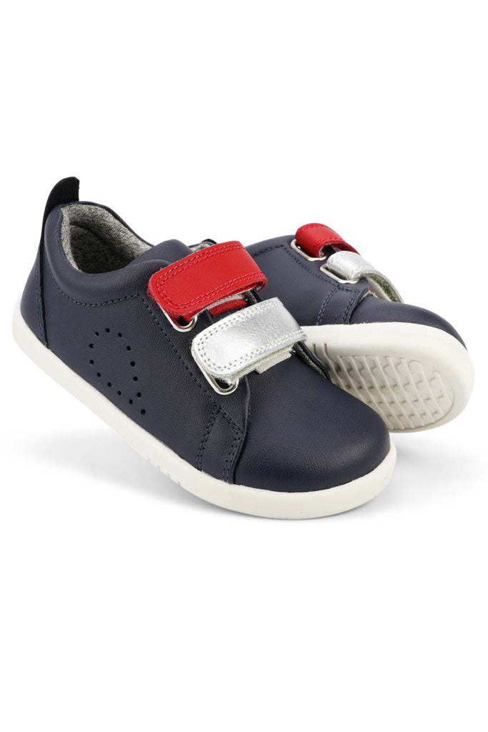 Bobux Navy Grass Court Switch Shoes i-Walk | The Elly Store