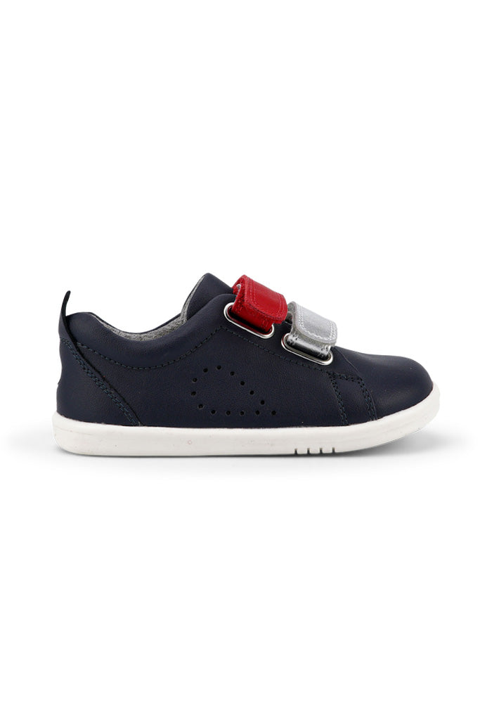 Bobux Navy Grass Court Switch Shoes i-Walk | The Elly Store