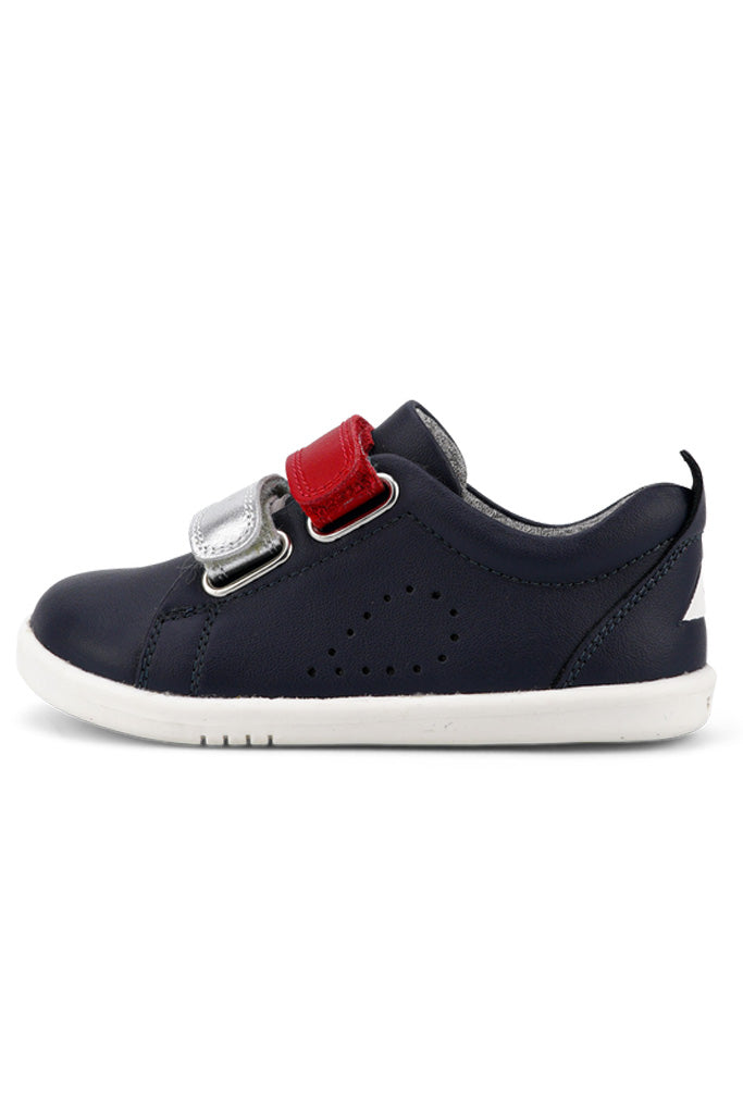 Bobux Navy Grass Court Switch Shoes i-Walk | The Elly Store