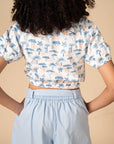 Nicole Pants - Pastel Blue