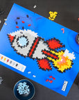 Plus-plus - Puzzle By Number - Rocket 500pcs