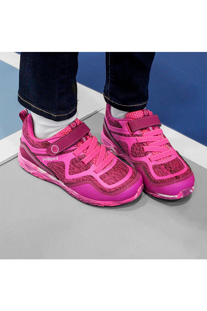 Pediped Flex Force Hot Pink Athletic Shoes | The Elly Store