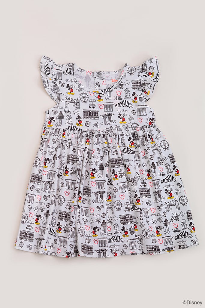 Piper Dress - Hello from Singapore! | Disney x elly Mickey Go Local | The Elly Store Singapore