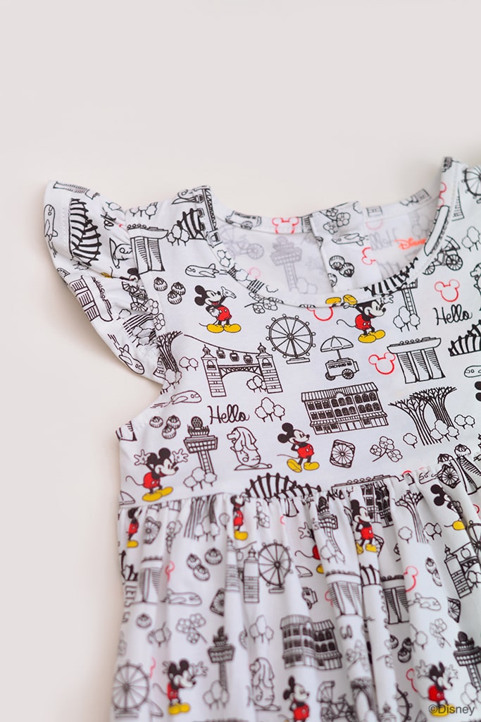 Piper Dress - Hello from Singapore! | Disney x elly Mickey Go Local | The Elly Store Singapore
