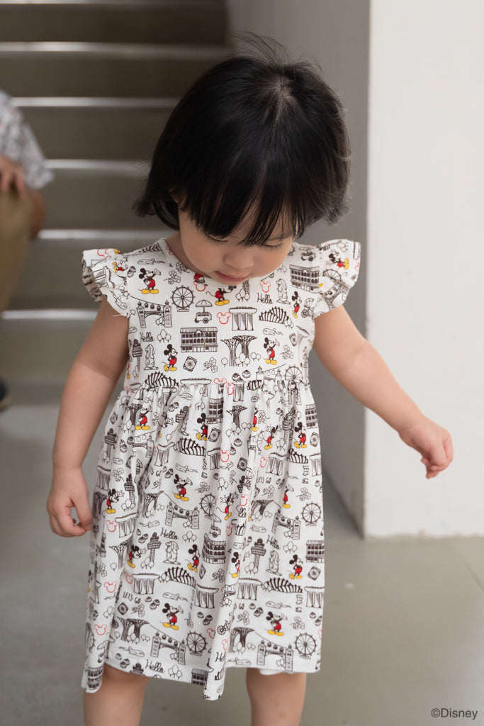 Piper Dress - Hello from Singapore! | Disney x elly Mickey Go Local | The Elly Store Singapore