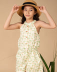 Railey Playsuit - Green Safari