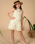 Railey Playsuit - Green Safari