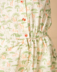 Railey Playsuit - Green Safari