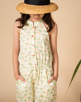 Railey Playsuit - Green Safari