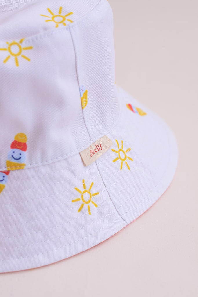 Kids Reversible Bucket Hat - Ice Cream | Accessories | The Elly Store Singapore