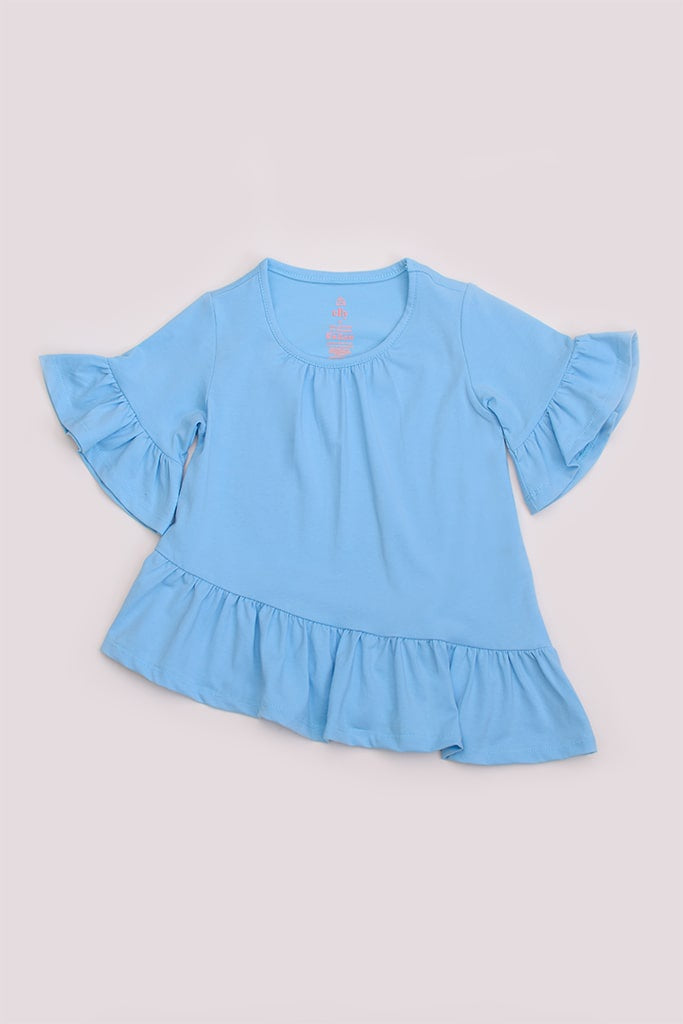 River Blouse - Blue | Girls Tops | The Elly Store Singapore