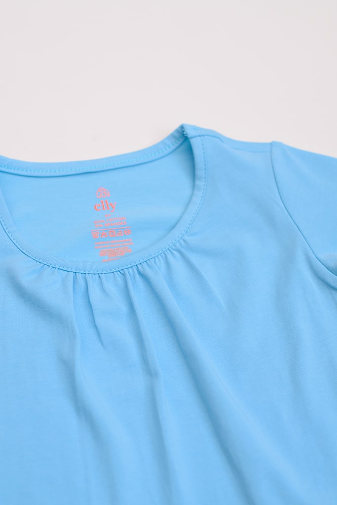 River Blouse - Blue | Girls Tops | The Elly Store Singapore