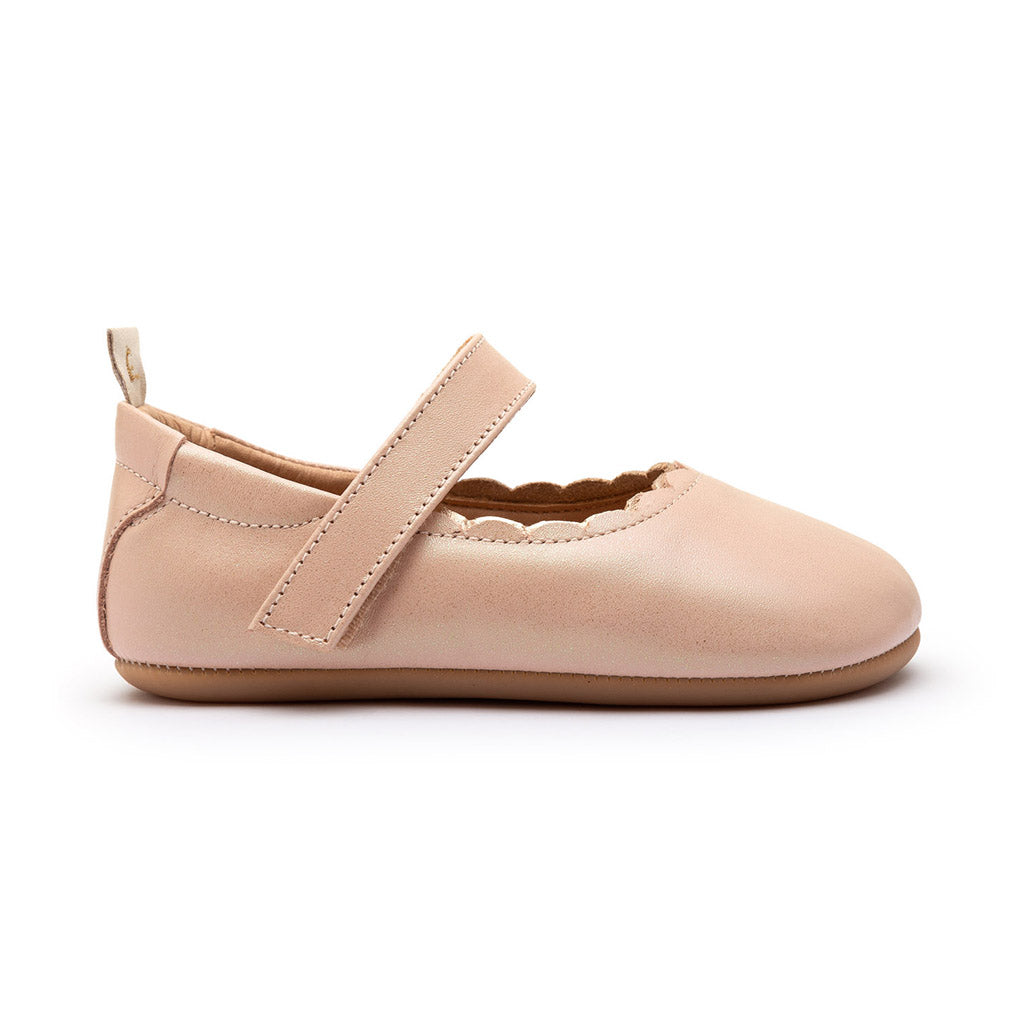 Tip Toey Joey Roundy Shoes - Candy Dream / Metallic Salmon
