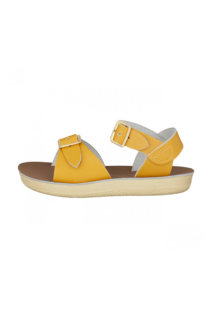 SaltWater Sandals Surfer Sandals Mustard side